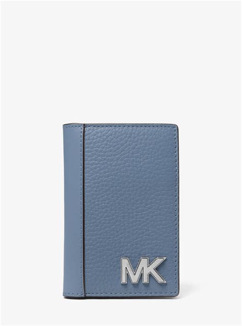 michael kors card holder goodie|michael kors pebbled card case.